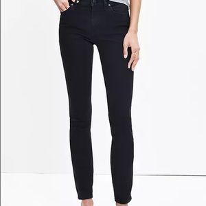 Madewell 9” High Rise Skinny Jeans - Black